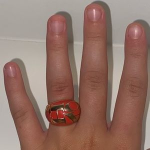 Coach Orange Ring
